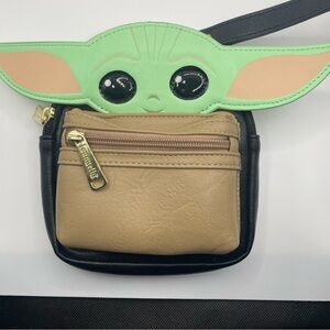 Loungefly Star Wars Grogu wristlet purse Baby Yoda. New without tags.